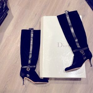 Dior high boots size 38 1/2 very good condition